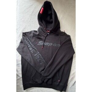 Snap-on Tools Hoodie Mens L Black Dixon Flannel Limited Edition Pullover Mechani